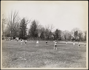 Howard Seminary for Women - Softball game at Drury field