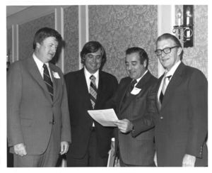 David J. Sargent and others attend a Suffolk University Law School Law Review dinner