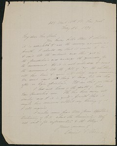 Letter, May 24, 1894, Daniel Chester French to James Jeffrey Roche