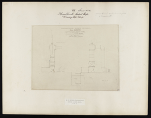 Hoosac Tunnel--central shaft, drawing lift pump