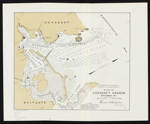 Plan of Cohasset Harbor