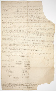 Edward Hitchcock draft letter to Edmund M. Blunt, 1816 October 29