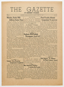 The gazette of Amherst College, 1944 May 26