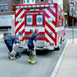 Northampton Ambulance crew
