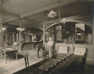 Waltham Library building interior