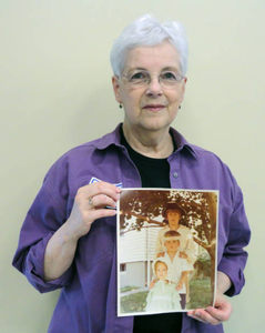 Marilyn Masterson at the Milton Mass. Memories Road Show