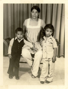 My mom, my uncle and my grandmother