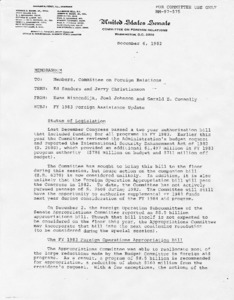 FY 1983 foreign assistance update
