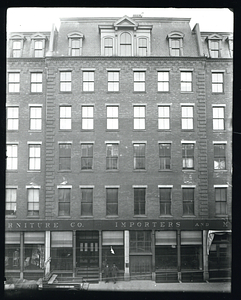 Building on unidentified Boston street
