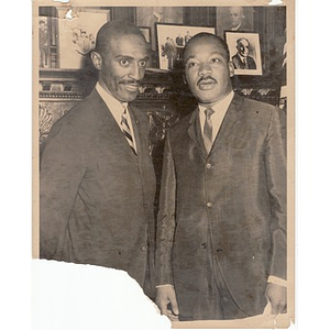 Reverend Michael E. Haynes and Reverend Martin Luther King, Jr.