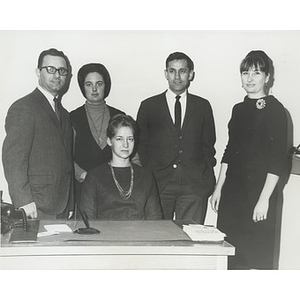 Dr. Ferrullo and other faculty and staff of the Speech & Hearing Department