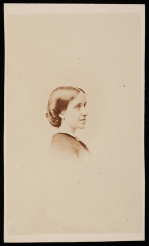 Studio portrait of Agnes Lincoln, Boston, Mass., undated