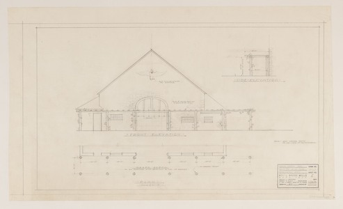 Flint Page grape arbor, Barrington, R.I.