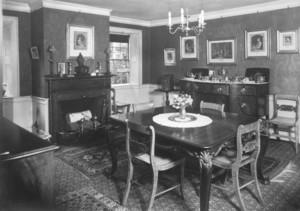 Willson House, 28 Chestnut St., Salem, Mass., Dining Room.