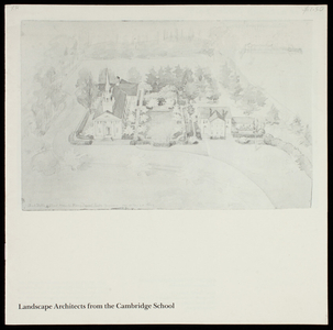 Landscape architects from the Cambridge School, 10 May-30 September 1984, Smith College Museum of Art, Northampton, Mass.