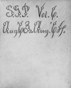 Sarah Gooll Putnam diary 6, 24 August 1863 to 6 August 1864