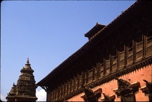Top of the Palace of Fifty-five Windows (Nge Nyapa Jhya Laaykoo) in Bhatapur
