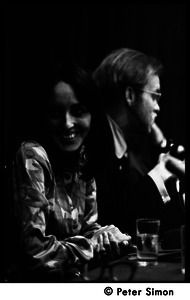 Joan Baez and David Harris: news conference following their wedding