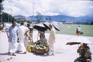 Vegetable seller in Kathmandu