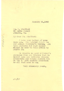 Letter from Crisis to E. Stafford