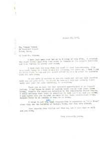 Letter from W. E. B. Du Bois to Truman Nelson