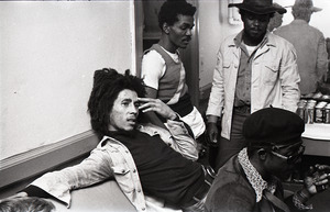 Bob Marley and the Wailers at Paul's Mall: Marley with Joe Higgs