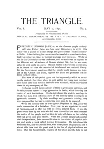 The Triangle, May, 1891