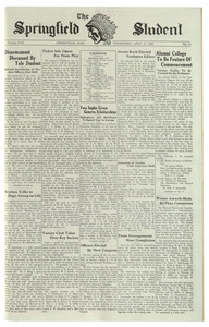 The Springfield Student (vol. 22, no. 24) April 27, 1932