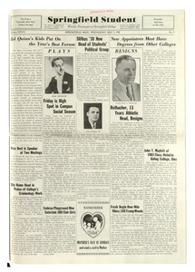 The Springfield Student (vol. 28, no. 05) May 5, 1937