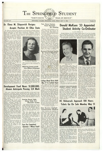 The Springfield Student (vol. 43, no. 23) May 11, 1956