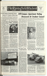 The Springfield Student (vol. 48, no. 02) Oct. 7, 1960
