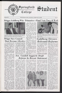 The Springfield Student (vol. 56, no. 16) Feb. 13, 1969
