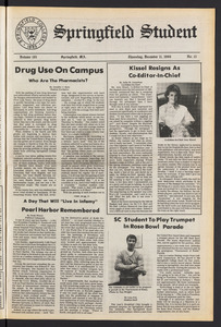 The Springfield Student (vol. 101, no. 13) Dec. 11, 1986