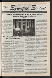 The Springfield Student (vol. 111, no. 9) Nov. 7, 1996