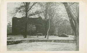 Administration Building in Winter