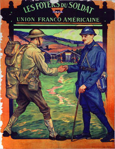 World War I Poster - Les Foyers Du Soldat