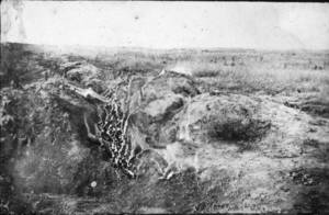 German Support Trenches at Villers-Bretonneux (Aug 18, 1918)
