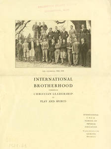 International Brotherhood Pamphlet (1929-1930)
