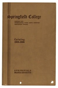 Springfield College Biennial Catalog, 1934-1936