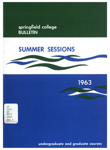 Summer School Catalog, 1963