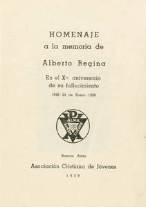 Tribute to Alberto Regina (1958)