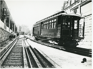 Car number 35 on Pleasant Street incline