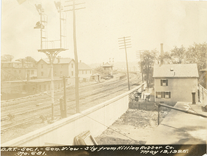 General view, southerly from Killion Rubber Company