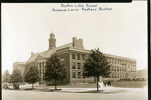 Boston Latin School, Avenue Louis Pasteur, Boston