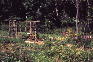 Buxton Garden under renovation, summer 1978.