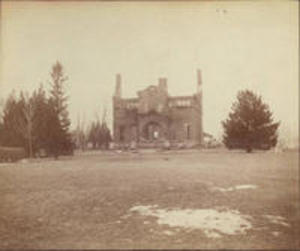 Ruins of Sigma Phi Place, 1893