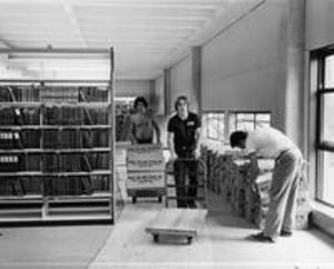 Moving collections into Sawyer Library
