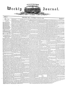 Chicopee Weekly Journal, July 23, 1853