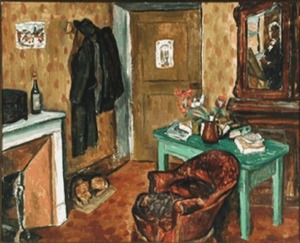 "My Room in Vence" Oliver Chaffee (1881-1944)