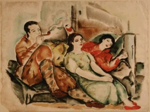 "Untitled (H. Farnsworth, L.L.E.)" William L'Engle (1884-1957)